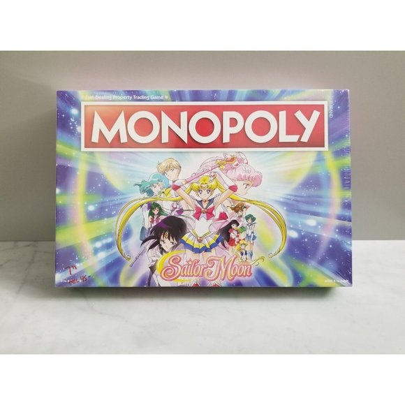 Monopoly Sailor Moon Board Game Limited New - Picture 4 of 5